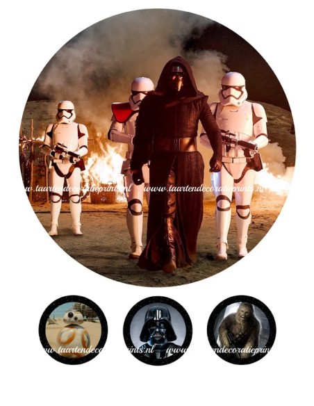 Eetbare Print Star Wars 2 - 20cm