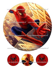 Eetbare Print Spiderman 1 - 20cm