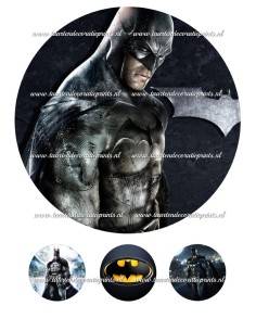 Eetbare Print Batman - 20cm