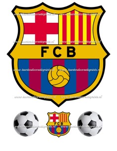 Eetbare Print Barcelona - 20cm