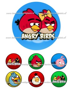 Eetbare Print Angry Birds 2 - 15cm