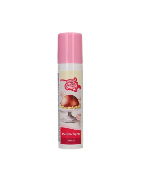 FunCakes Metallic Spray Brons -100ml- //