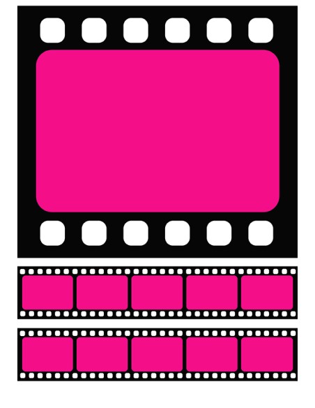 Eetbare Print Eigen Foto - Filmstrip 20cm