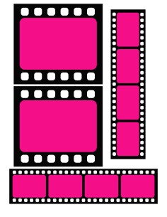 Eetbare Print Eigen Foto - Filmstrip 12cm