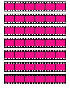 Eetbare Print Eigen Foto - Filmstrip 3x20cm