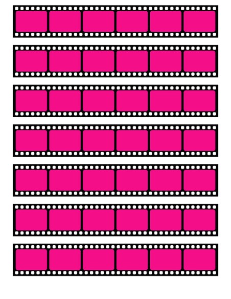 Eetbare Print Eigen Foto - Filmstrip 3x20cm