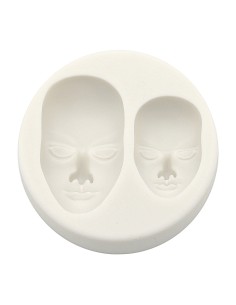 CakeDeco Siliconen Mal Gezichten