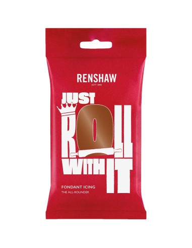 Renshaw Rolfondant Dark Brown -250gr-