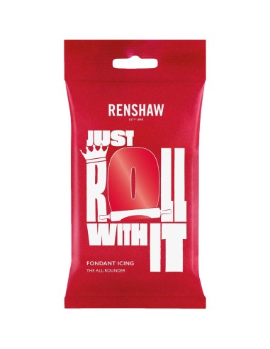 Renshaw Rolfondant Poppy Red -250gr- //