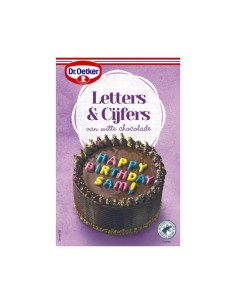 Dr. Oetker Chocolade Letters &