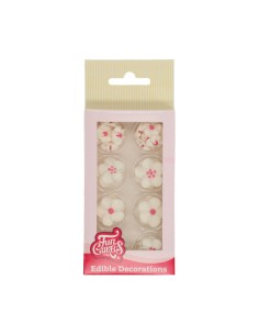 FunCakes Suikerdecoratie Bloesemmix Wit/Roze -32st-