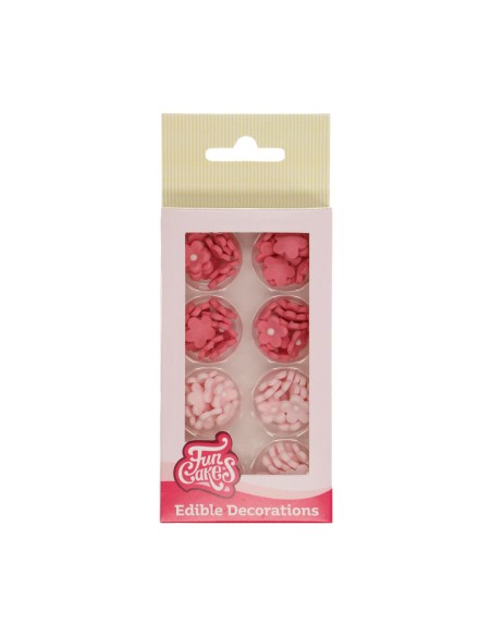 FunCakes Suikerdecoratie Bloesem Roze -64st-