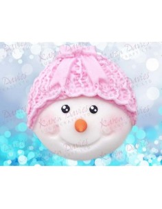 Karen Davies Snowman Head Mould