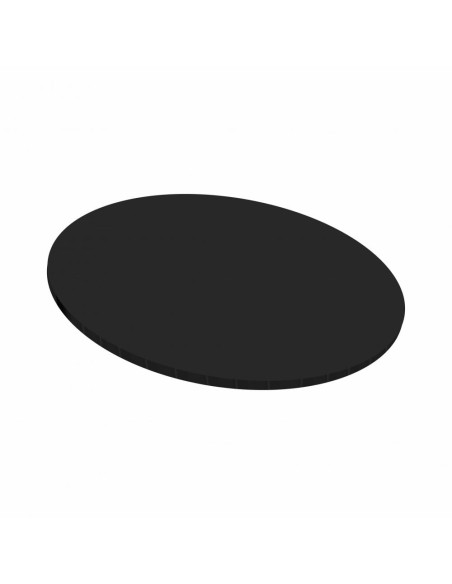 Cake Board Extra Sterk Zwart Mat -15cm-