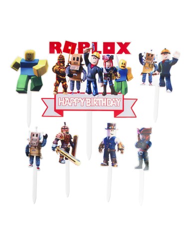 CakeDeco Taarttopper Roblox Set -7st-