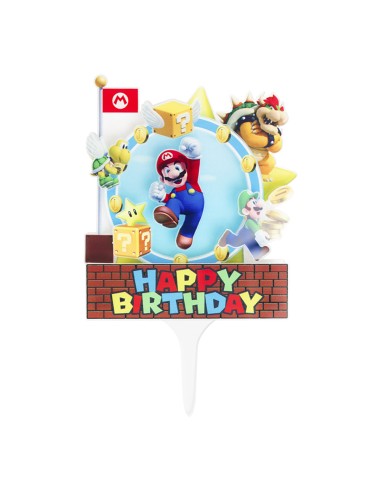 CakeDeco Taarttopper Super Mario 3D