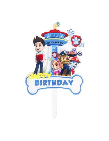 CakeDeco Taarttopper Paw Patrol 3D