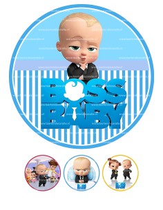 Eetbare Print Boss Baby 1 - 20cm