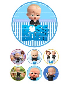 Eetbare Print Boss Baby 1 - 15cm