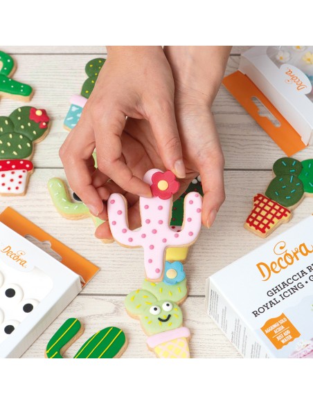 Decora Suikerbloemen Assorti Large -6st-