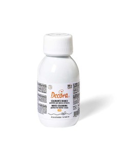 Decora Eetbare Kleurstof Gel Wit -100gr-