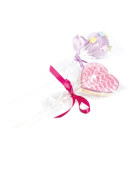 Decora Traktatiezakjes Transparant -50st-