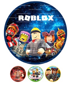 Eetbare Print Roblox 2 - 20cm