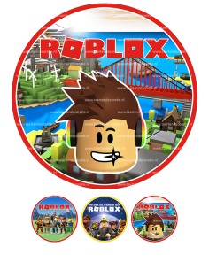 Eetbare Print Roblox 3 - 20cm