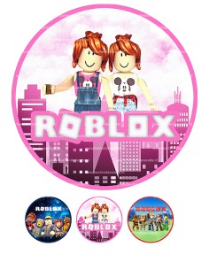 Eetbare Print Roblox 4 - 20cm