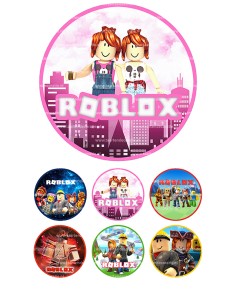 Eetbare Print Roblox 4 - 15cm