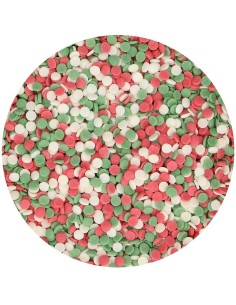 FunCakes Mini Confetti Kerstmis -60gr-