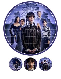 Eetbare Print Wednesday 3 - 20cm