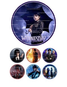 Eetbare Print Wednesday 1 - 15cm