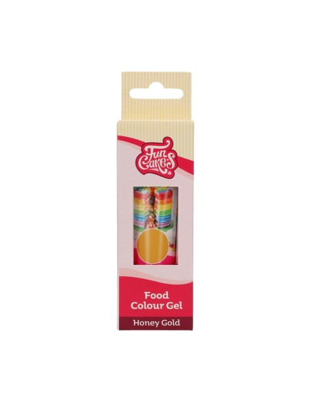 FunCakes Eetbare Kleurstof Gel Honey Gold -30gr-
