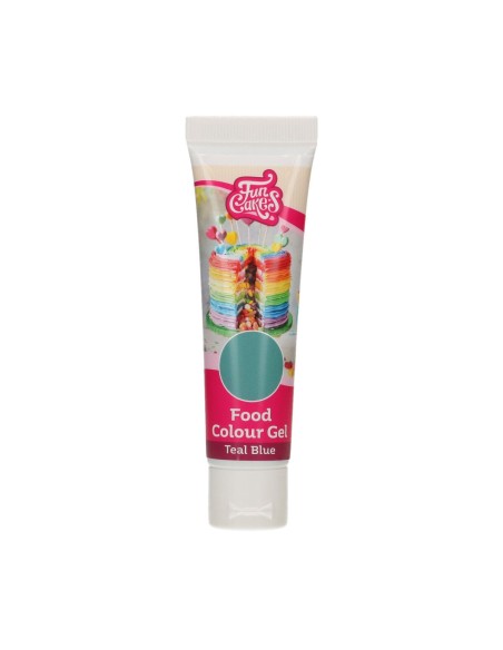 FunCakes Eetbare Kleurstof Gel Teal Blue -30gr-