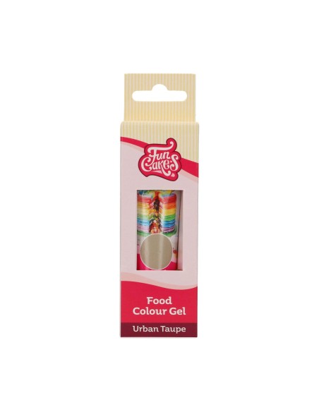 FunCakes Eetbare Kleurstof Gel Urban Taupe -30gr-