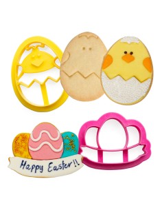 Decora Uitsteker Set Kip en Eieren -2st- 2