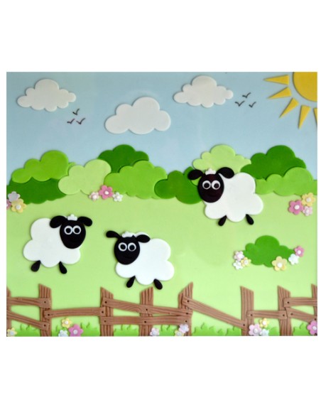 FMM Fluffy Cloud Cutters (set van 5)