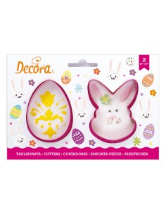 Decora Uitsteker Set Haas en Ei -2st-