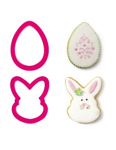 Decora Uitsteker Set Haas en Ei -2st- 2