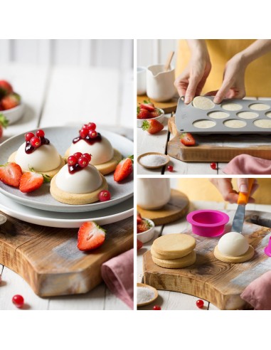 Decora Siliconen Bakvorm Halve Bol - 5 cm