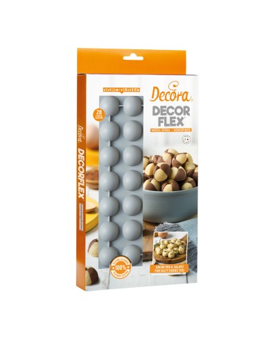 Decora Siliconen Bakvorm Halve Bol - 3 cm