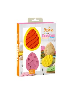 Decora Uitsteker & Stempel Set Ei -3st-