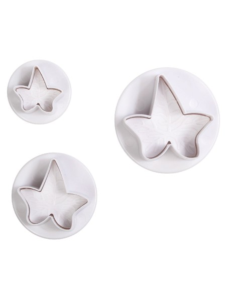 Cake Star Plunger Uitsteker Set Klimop -3st-