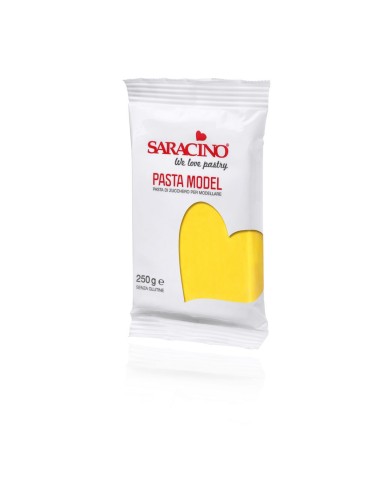 Saracino Modelling Paste Yellow -250gr-