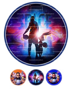 Eetbare Print Space Jam 2 - 20cm