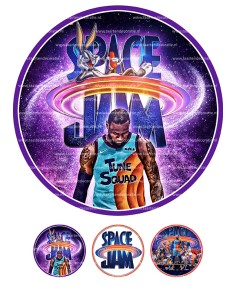 Eetbare Print Space Jam 3 - 20cm