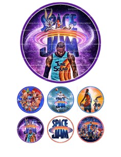 Eetbare Print Space Jam 3 - 15cm