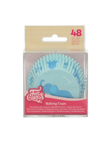FunCakes Baking Cups Baby Jongen -48st-