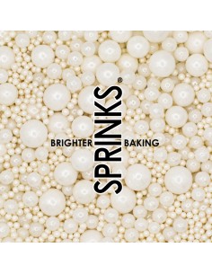 Sprinks Sprinkle Mix Bubble Bubble Pearl White -75gr- 2